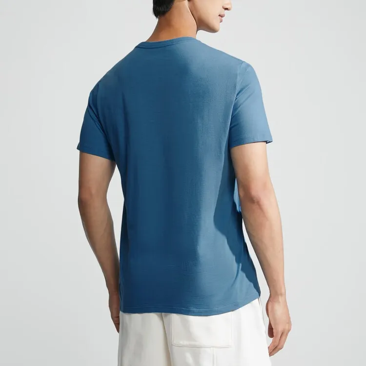 CALVIN KLEIN T Shirt Men's Rainbow Blue-2