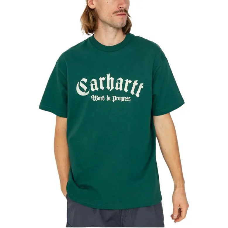 Carhartt WIP T Shirt Men's Fine Parsnip Color-2