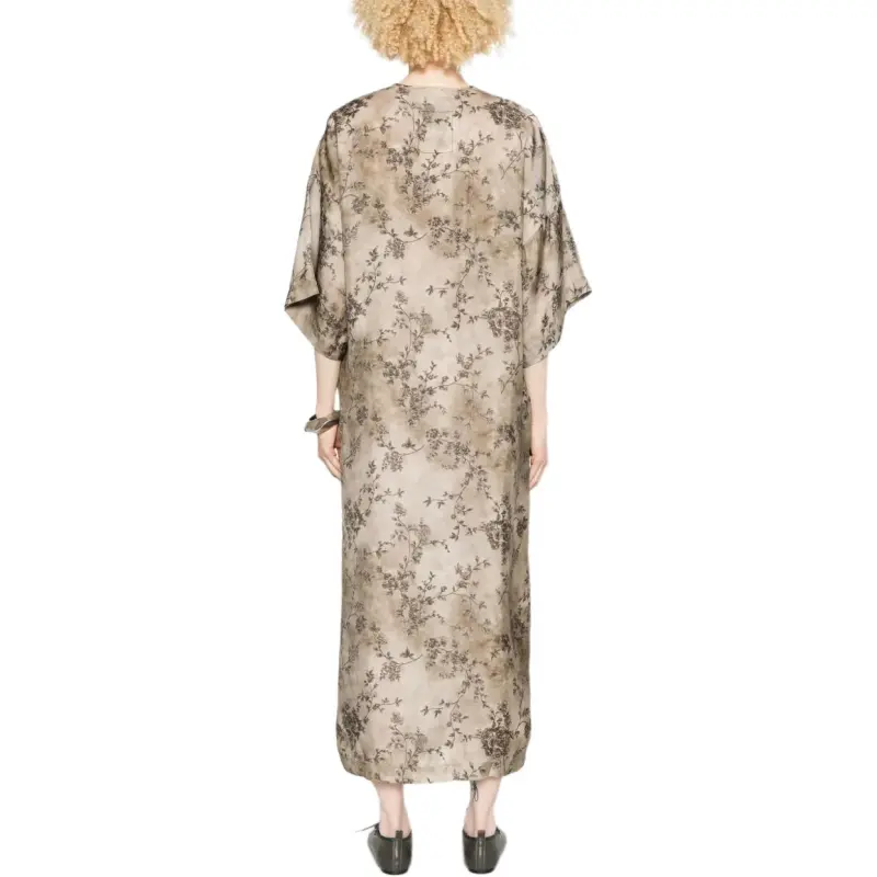 UMA WANG Floral Midi Dress-2