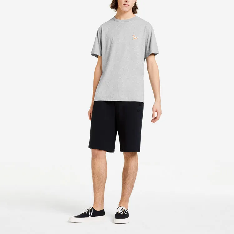 Maison Kitsune T Shirts Unisex Gray-3
