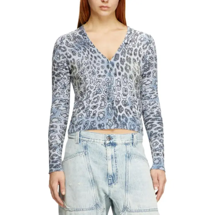 DIESEL M Alima Leo V Neck Cardigan-2