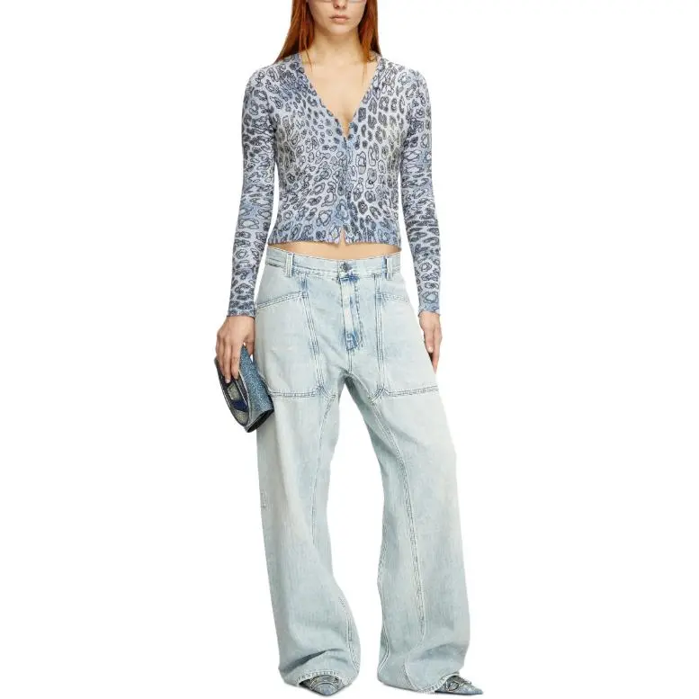 DIESEL M Alima Leo V Neck Cardigan-1