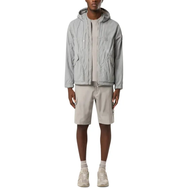 STONE ISLAND Hooded Jacket-4