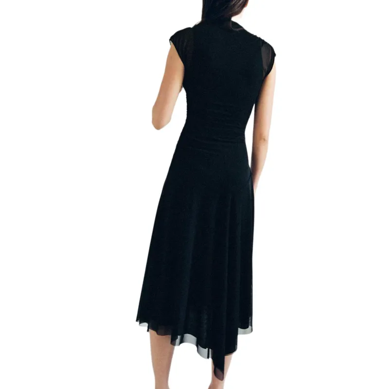 ZARA Sleeveless Dress Women's Black-2