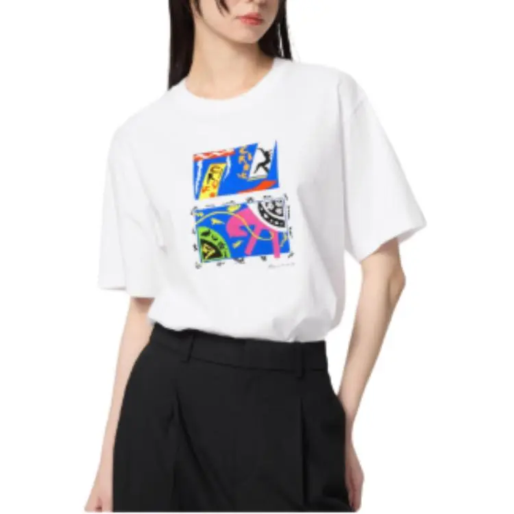 UNIQLO x ·/Henri Matisse Henri Matisse Collaboration SS25 T Shirt Unisex White-2