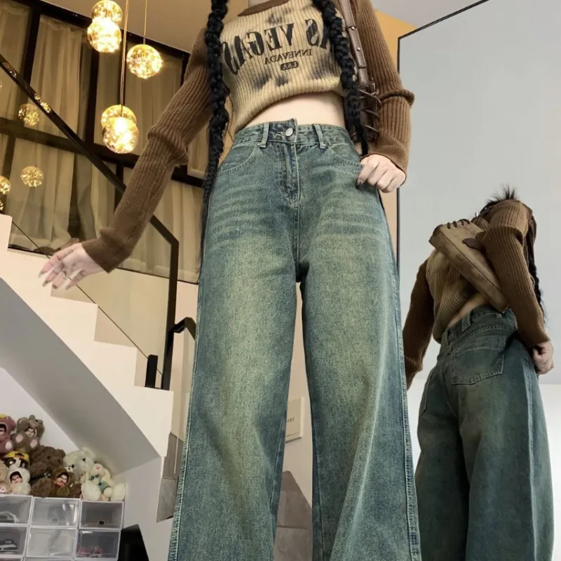 7 SEVFUN Jeans Women's Vintage Blue-5