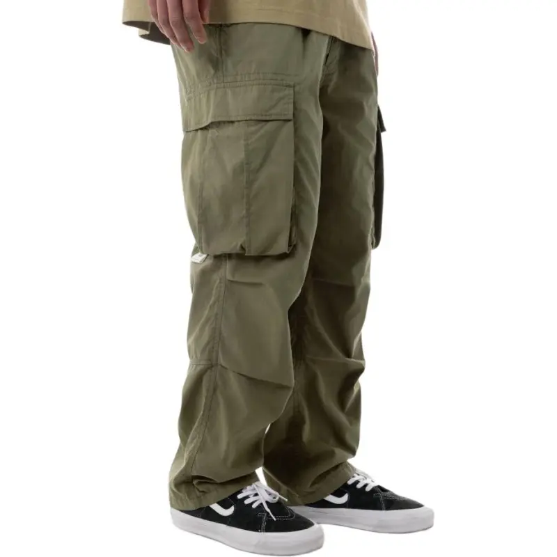 MADNESS Cargo Pants Unisex Army Green-2