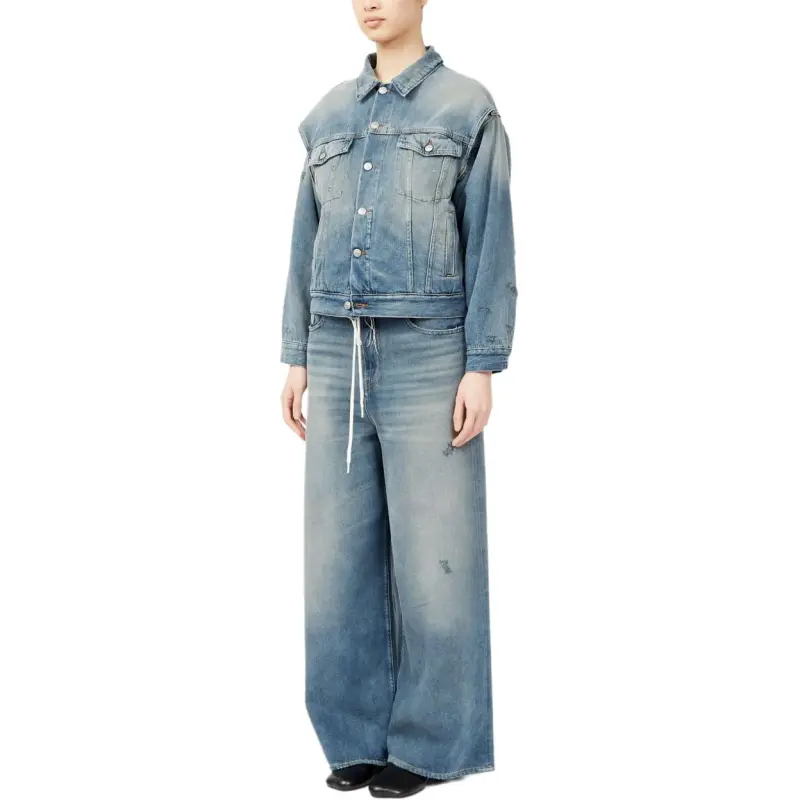 MM6 Maison Margiela Single stitch Denim Jacket-1