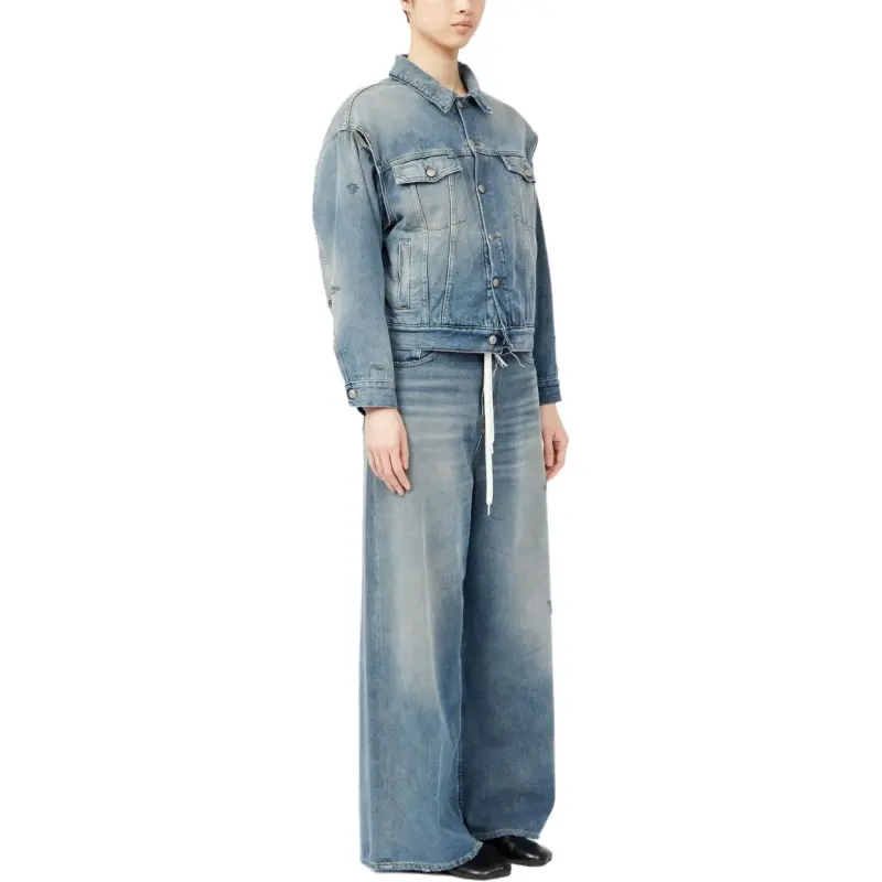 MM6 Maison Margiela Single stitch Denim Jacket-4