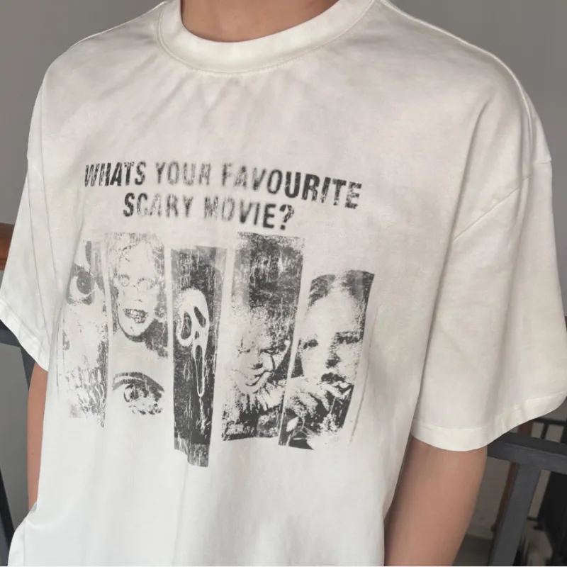 GOSNACE T Shirts Unisex White-3