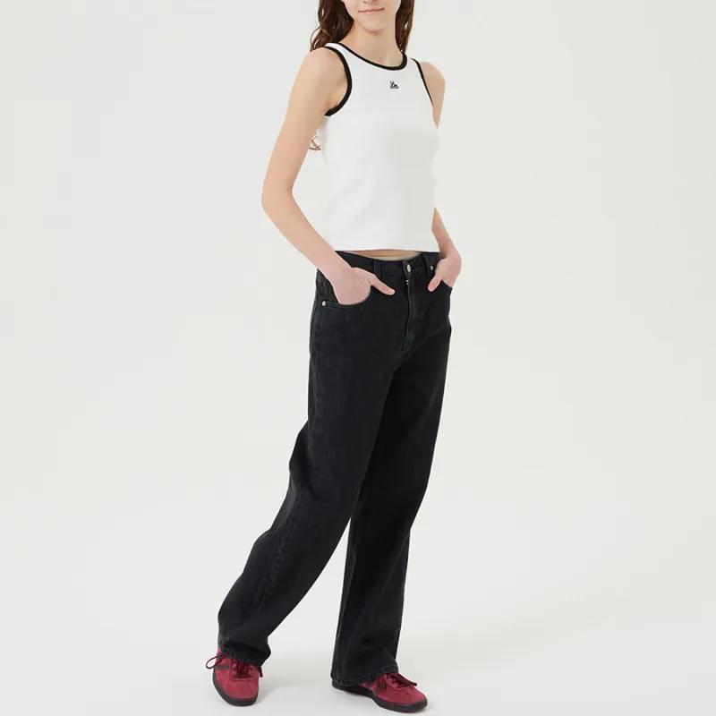 Lee Tank Tops Women's White-4
