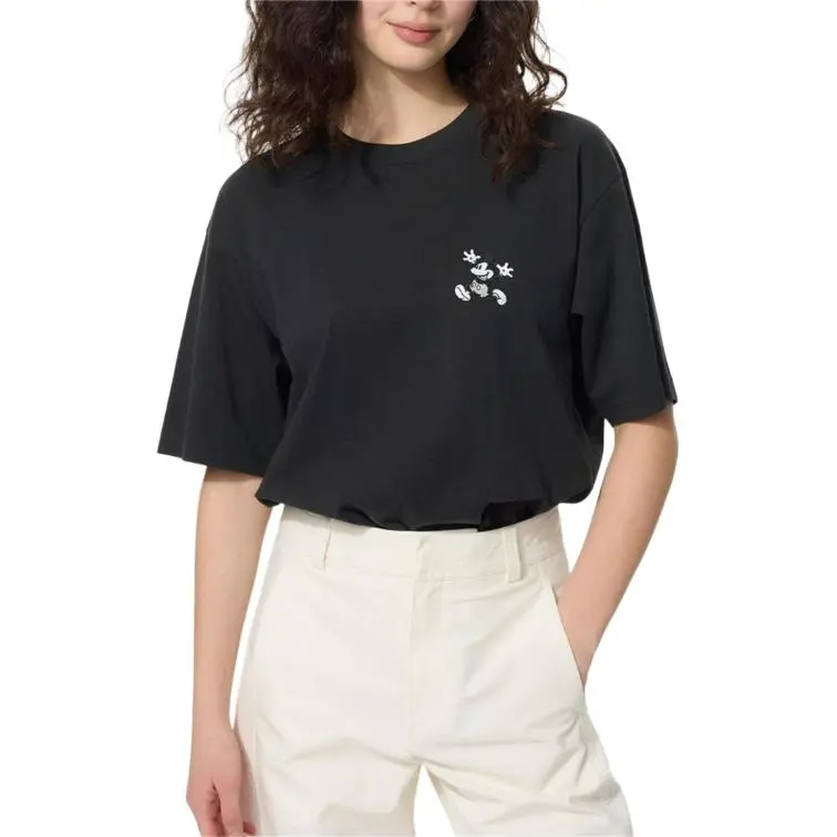 UNIQLO T Shirts Unisex 09 Black-2