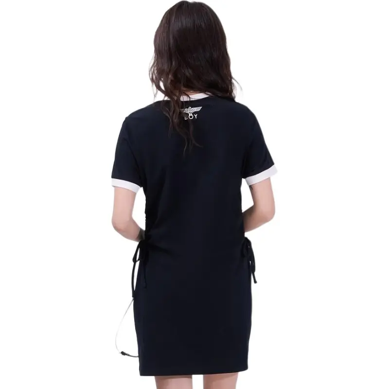 Boy London Short Sleeved Dresses Women's Black/Beige White-1