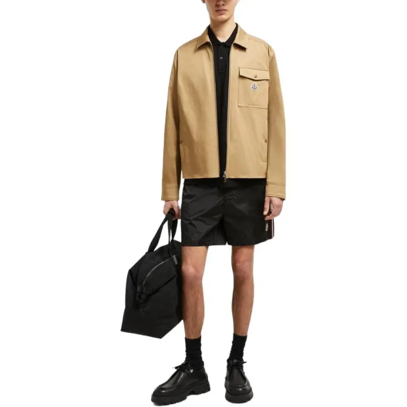 Moncler SS25 Swimming Shorts Men's Black-1