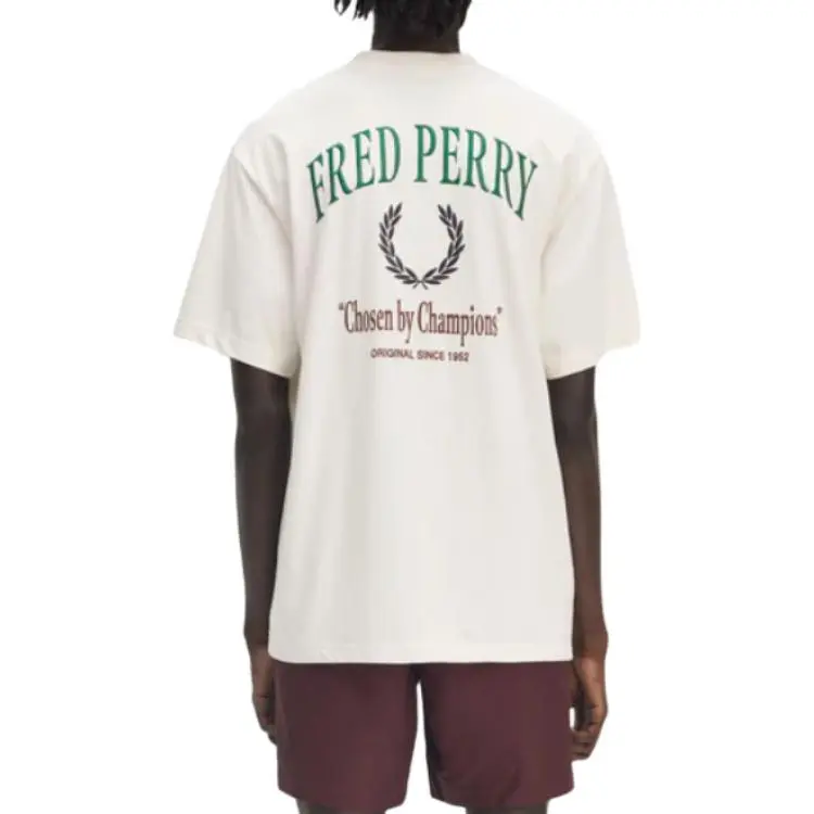FRED PERRY Cotton T shirt-3