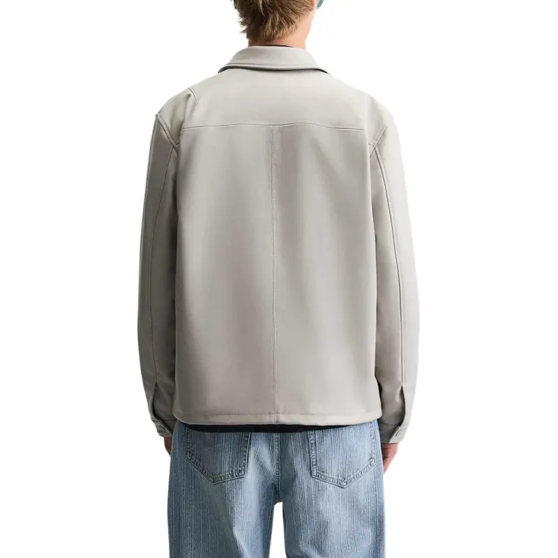 ZARA Jackets Coats Men's Light Gray-4