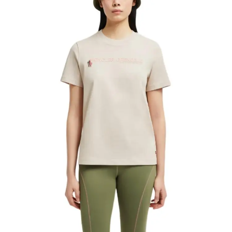 Moncler Logo print T shirt-1