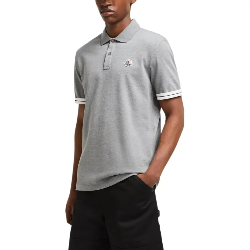 Moncler Polo Shirt Men's Dark Gray-2
