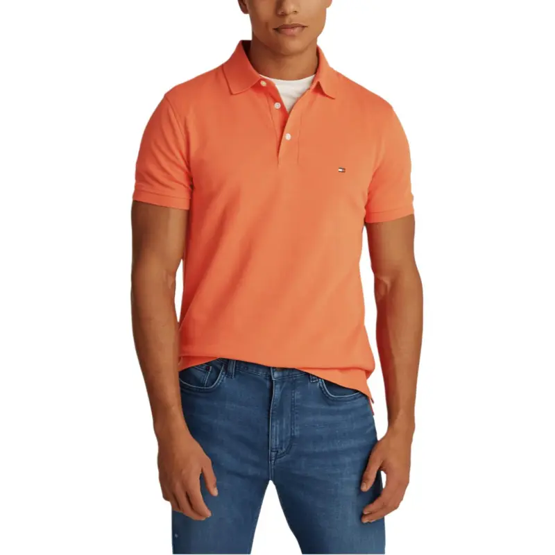 Tommy Hilfiger Logo embroidered Polo Shirt-4