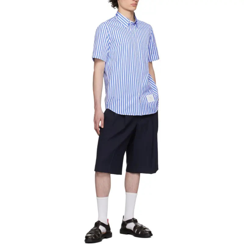 THOM BROWNE Striped Shirt-3