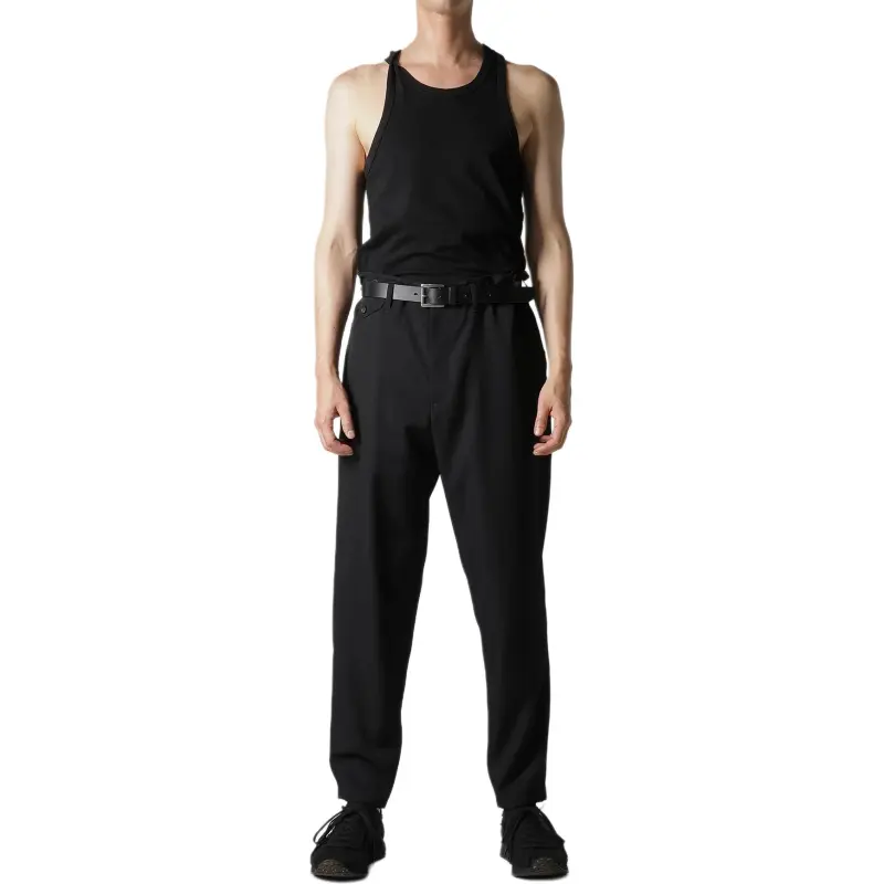 Yohji Yamamoto Pour Homme SS25 Casual Pants Men's Black-7