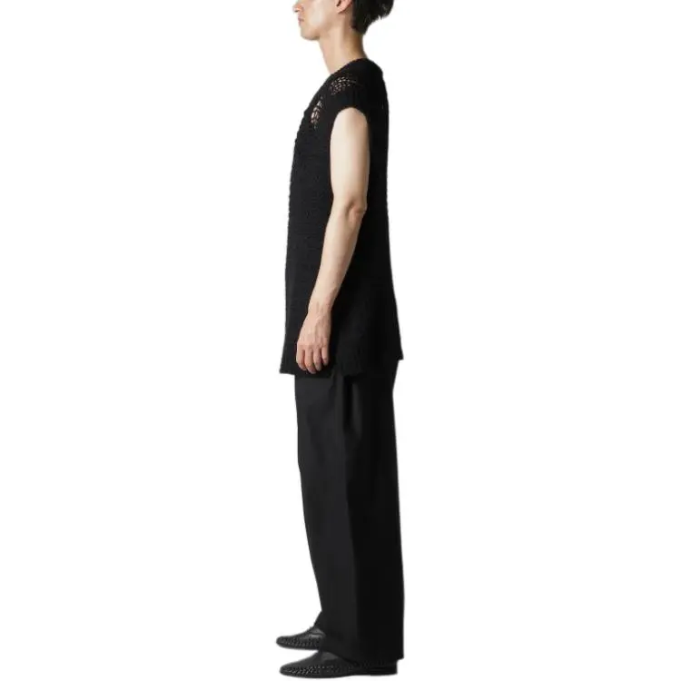 Yohji Yamamoto Open knit Vest-6