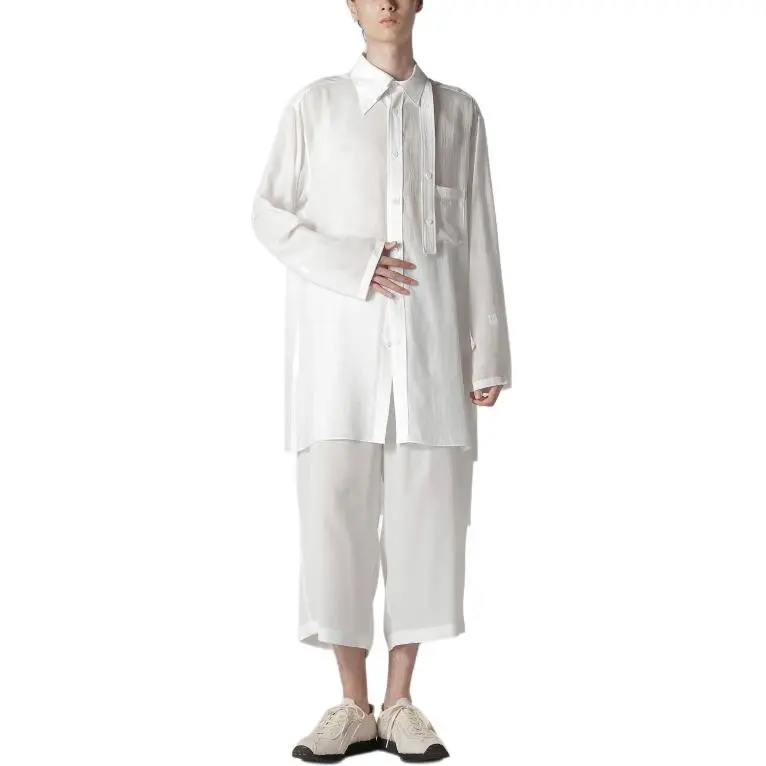 Yohji Yamamoto Pour Homme SS25 Casual Shorts Men's White-6