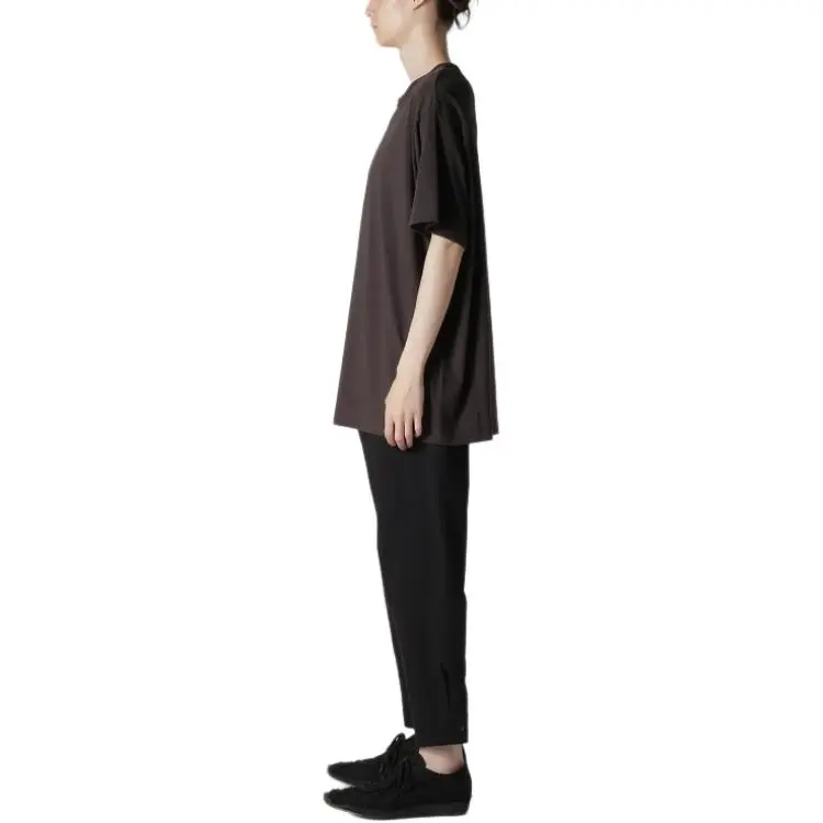 Yohji Yamamoto Pour Homme FW24 T Shirt Men's Charcoal-5