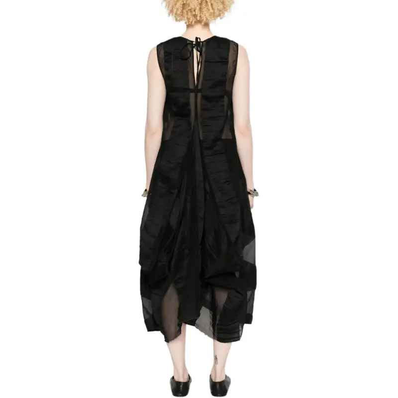 UMA WANG Flared Midi Dress-2