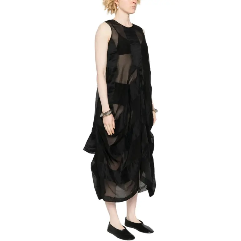 UMA WANG Flared Midi Dress-1