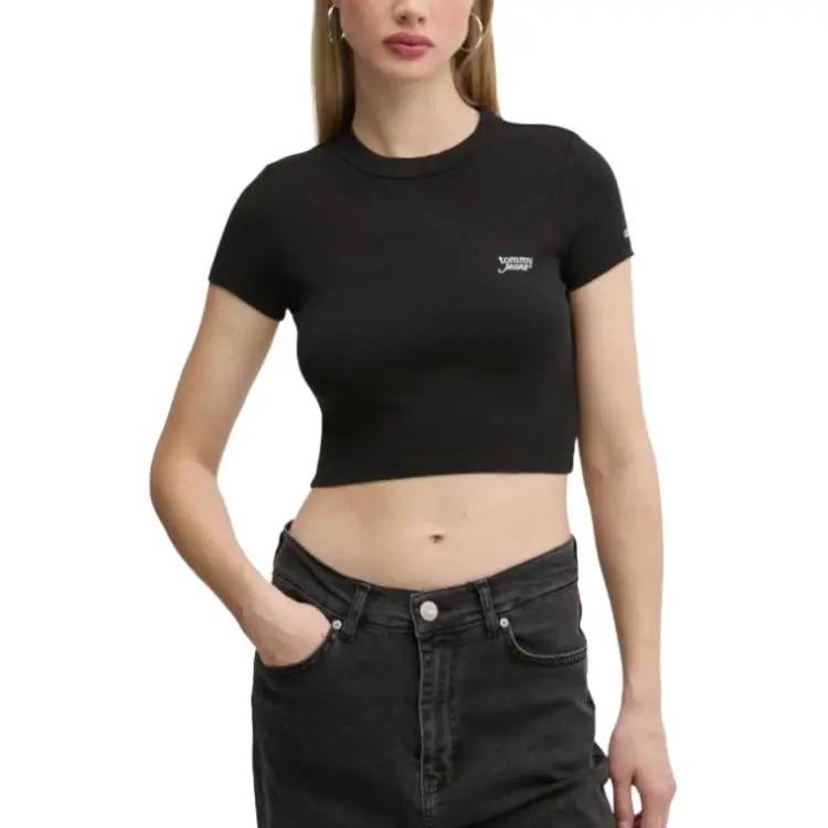 Tommy Hilfiger T Shirt Women's Black-1
