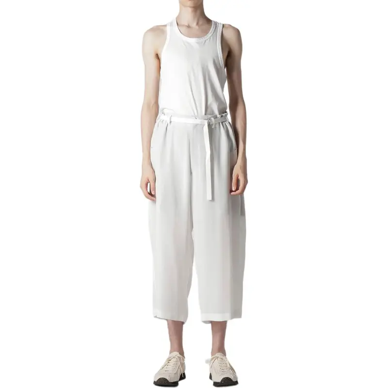 Yohji Yamamoto Pour Homme SS25 Casual Shorts Men's White-2