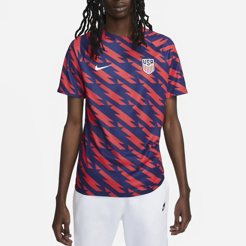 Nike USA Soccer Team Olympic Series U.S. Academy Pro T-Shirt Men's Speed Red-3