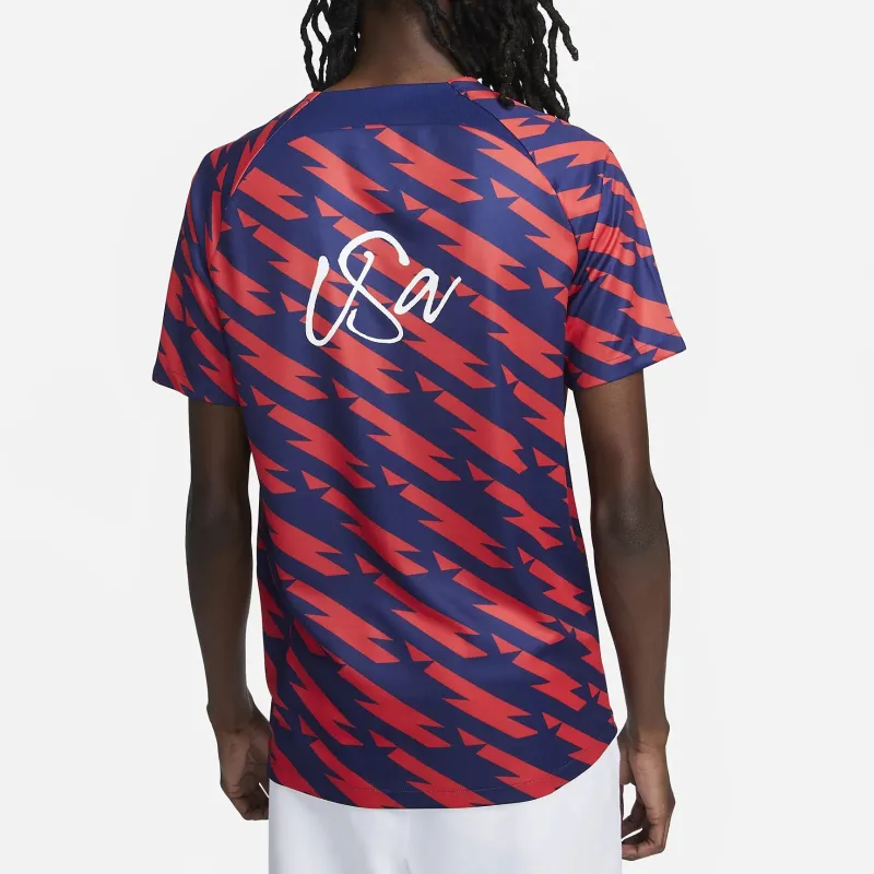Nike USA Soccer Team Olympic Series U.S. Academy Pro T-Shirt Men's Speed Red-4