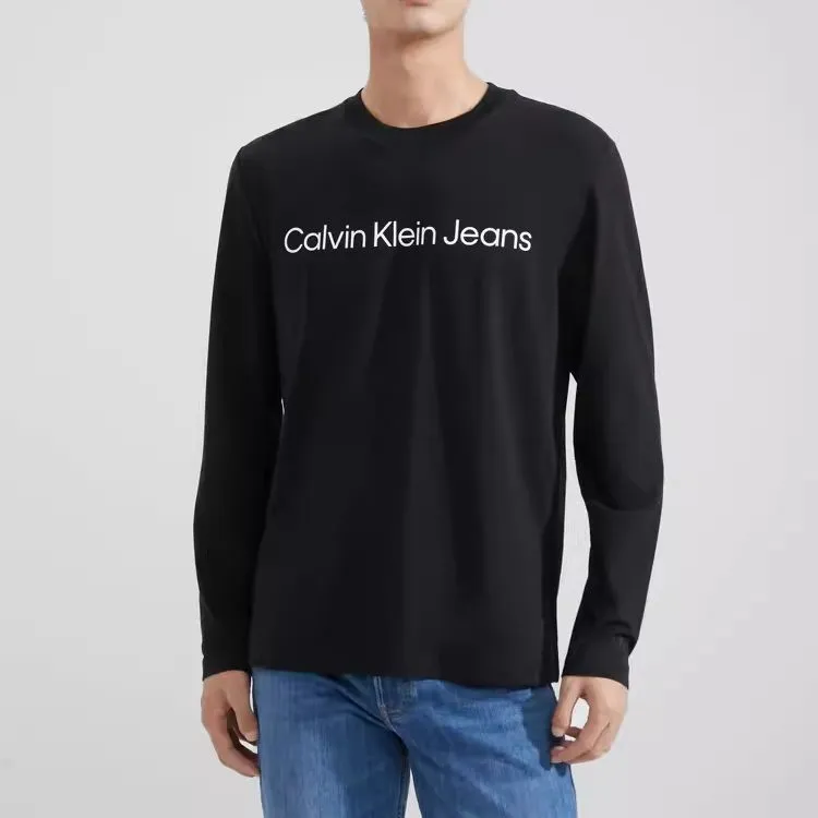 CALVIN KLEIN T Shirt Men's Space Black-2
