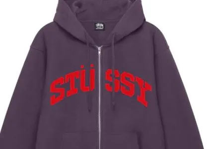 Stussy Block Sport Zip Hoodie - POIZON Stussy Block Sport Zip Hoodie - POIZON