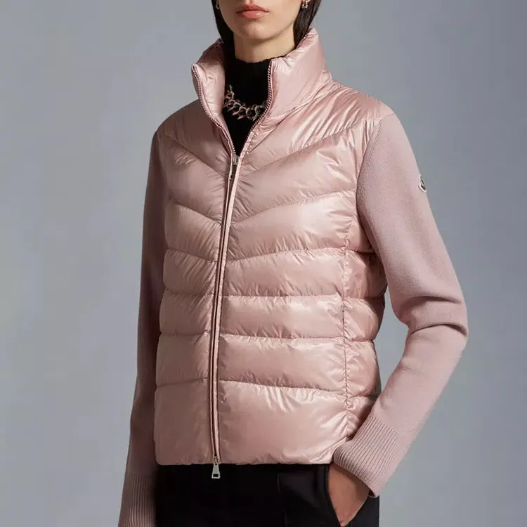 Moncler Down Jacket Women's Pink-1