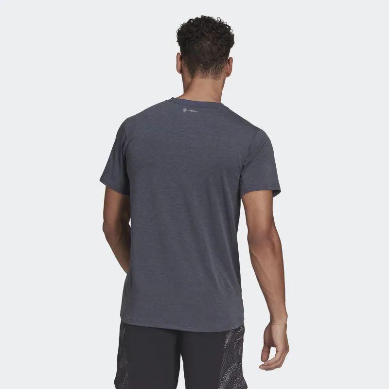 Adidas Set-in Sleeve T-Shirt Men's Black-4