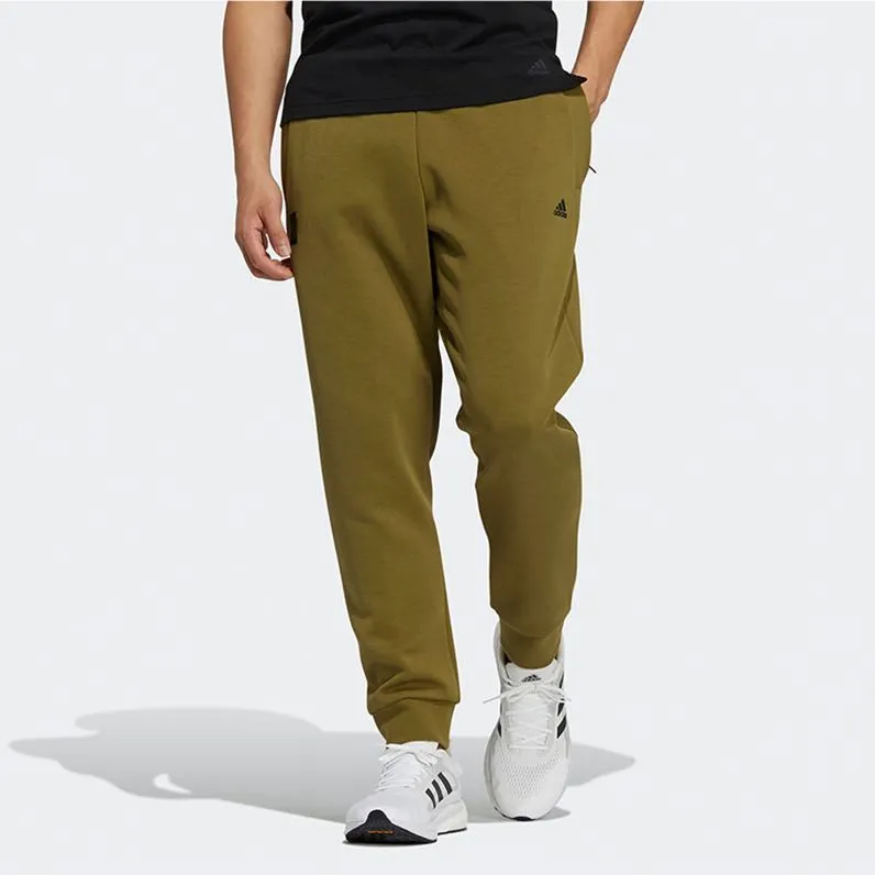 Adidas Knitted Sweatpants Men Green-5