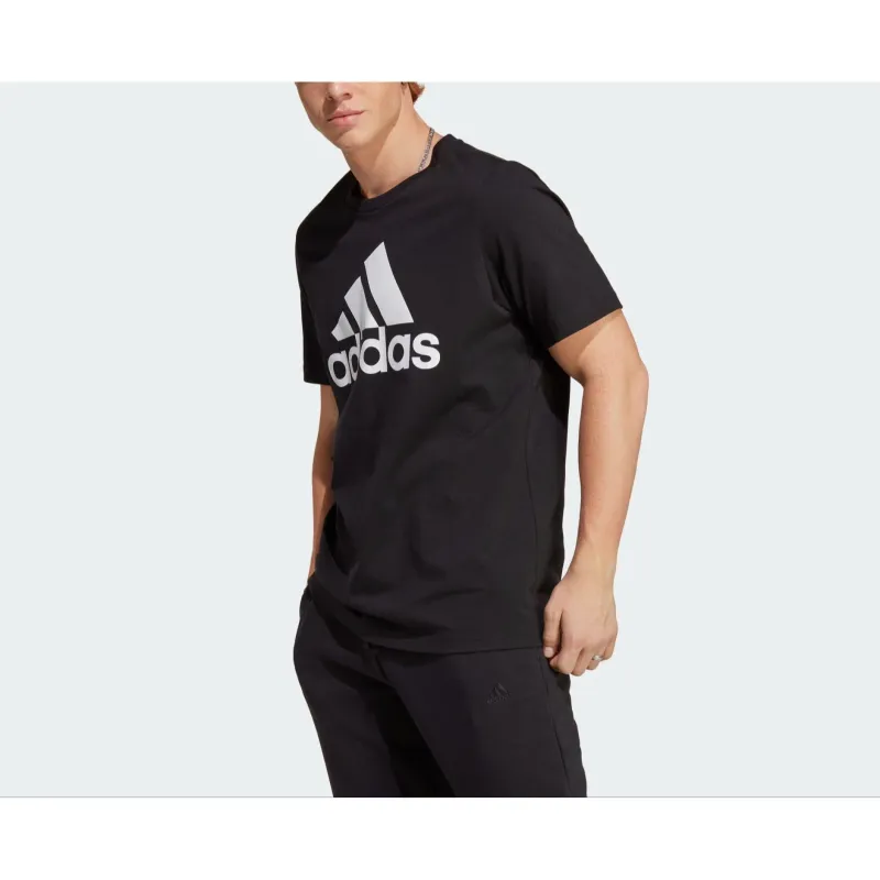 Adidas ESSENTIALS T Shirt Men's Black-5