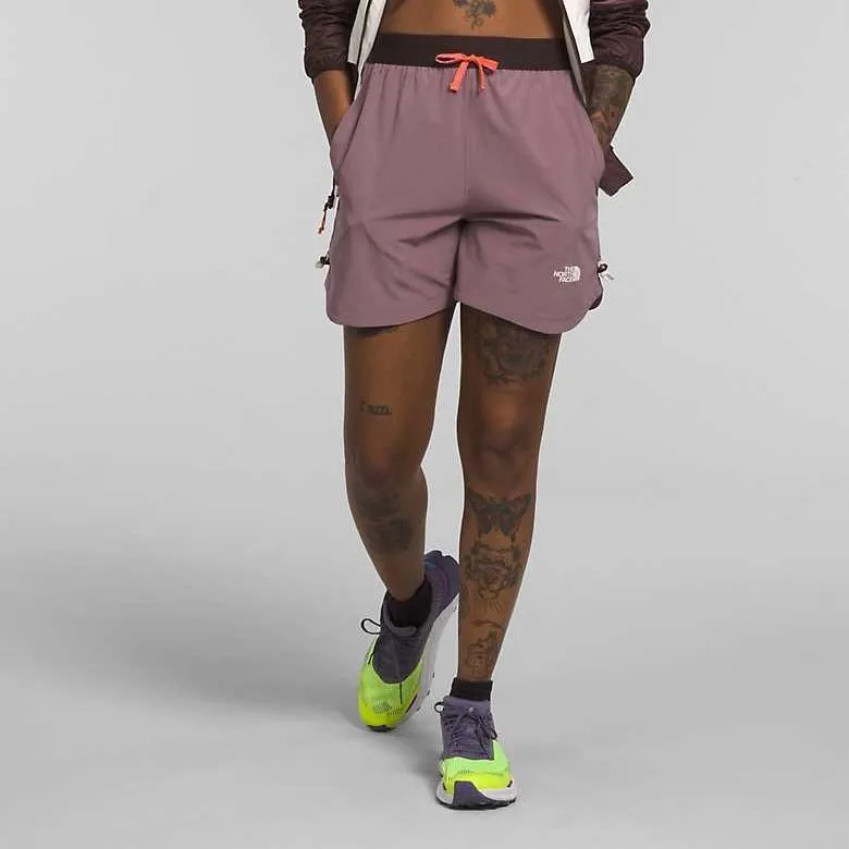 THE NORTH FACE Casual Shorts Women's Purple Pink-1