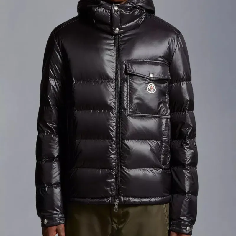 Moncler FW23 Down Jacket Winter Men's Black-3