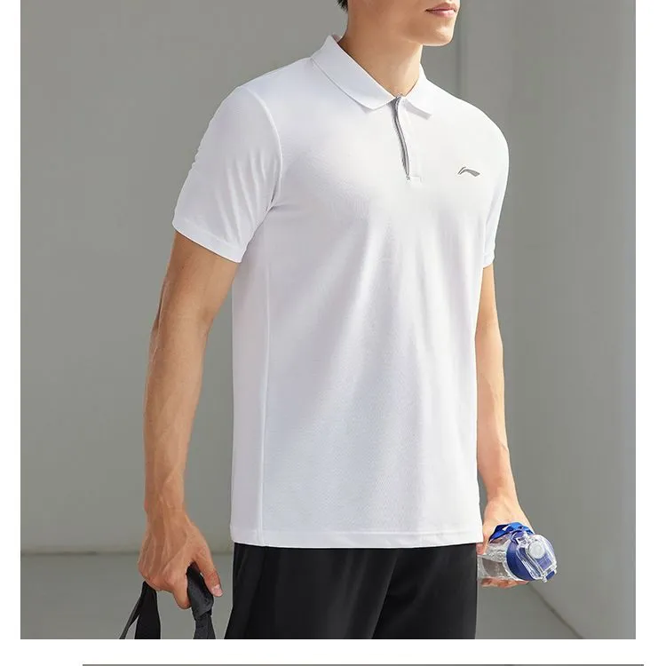 LiNing Training Series Polo Shirt Men's White-2