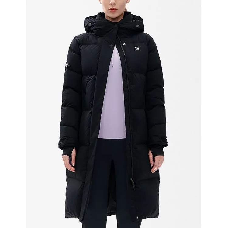 FILA Athletics Down Jacket Women's Pitch Black-3
