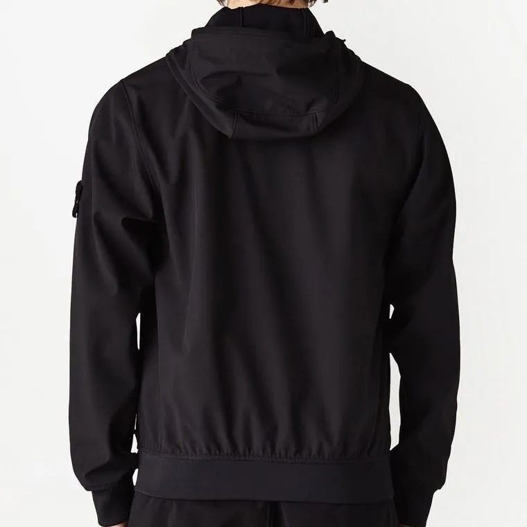 STONE ISLAND Light Soft Shell R E.Dye Technology In Recycled Polyester Jacket-5