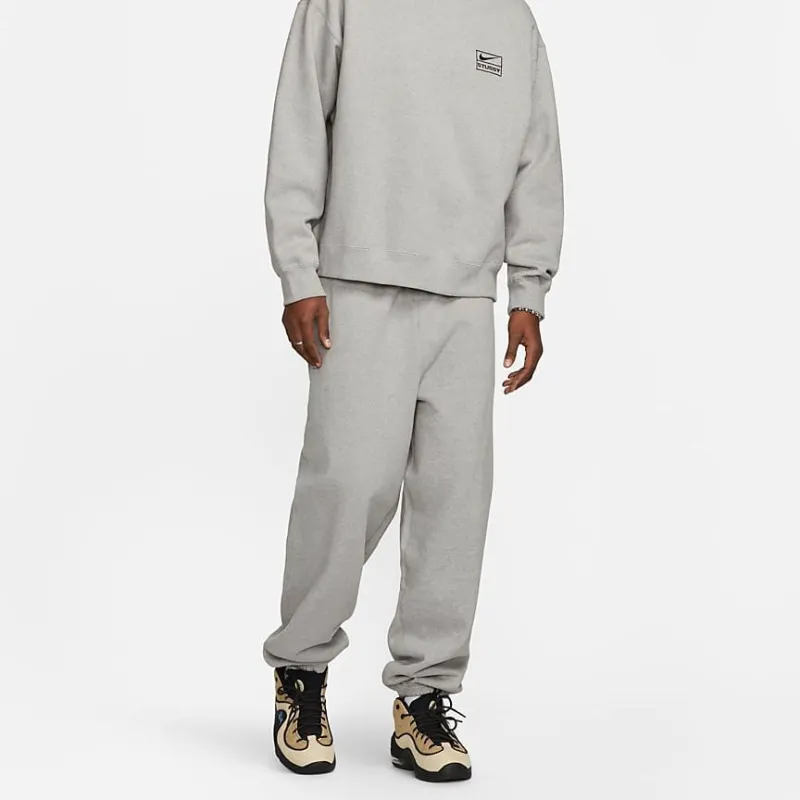 Nike X Stussy Fleece Sweatpants Grey-5