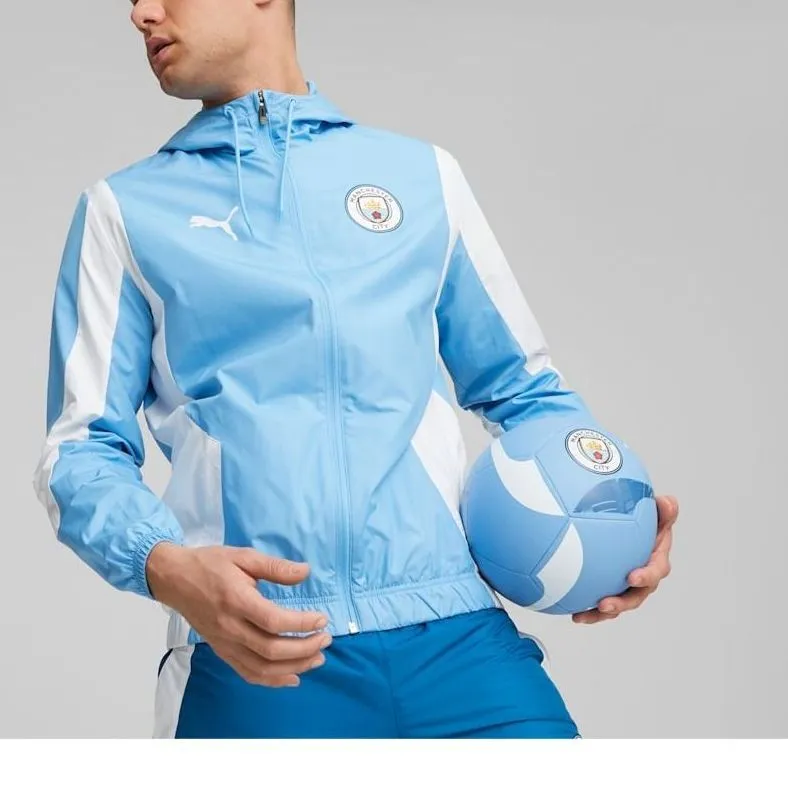 PUMA Jackets Men Light Blue-2