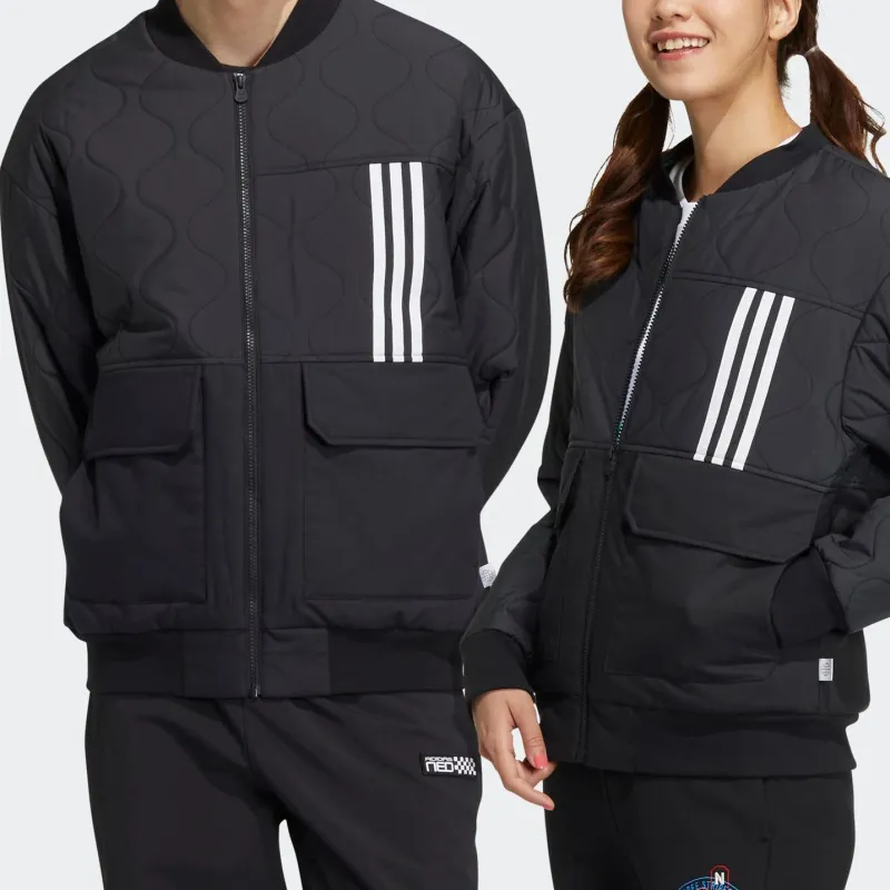 Adidas Puffer Jackets Unisex Black-4