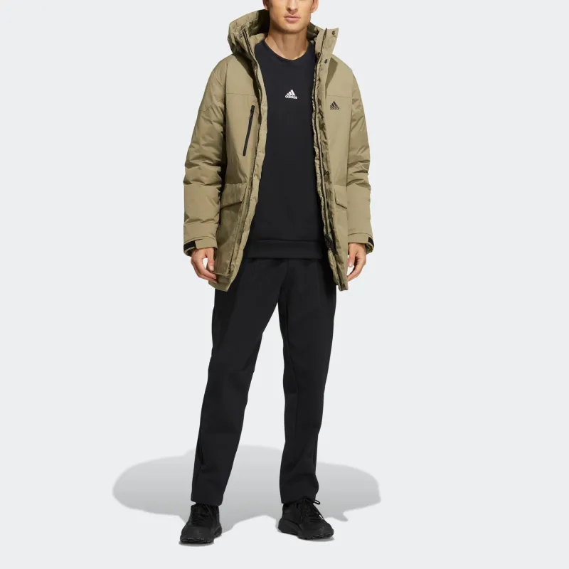 Adidas Down Parka Down Jacket Men's Green-2