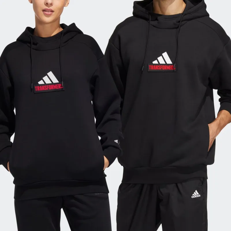 Adidas X Transformers Co branded Series Sweatshirts Men Black-4